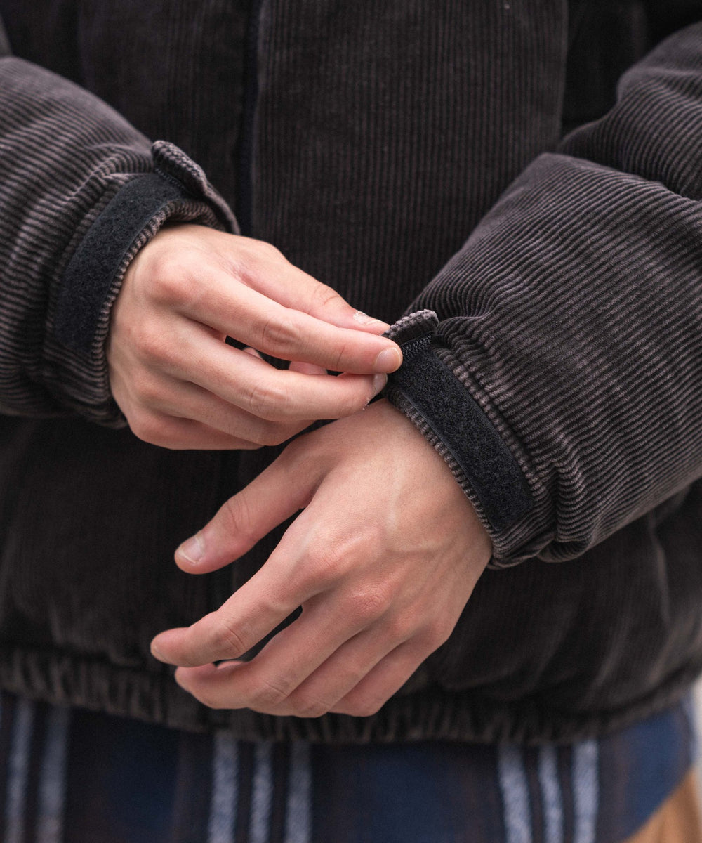 コーデュロイパファーブルゾン