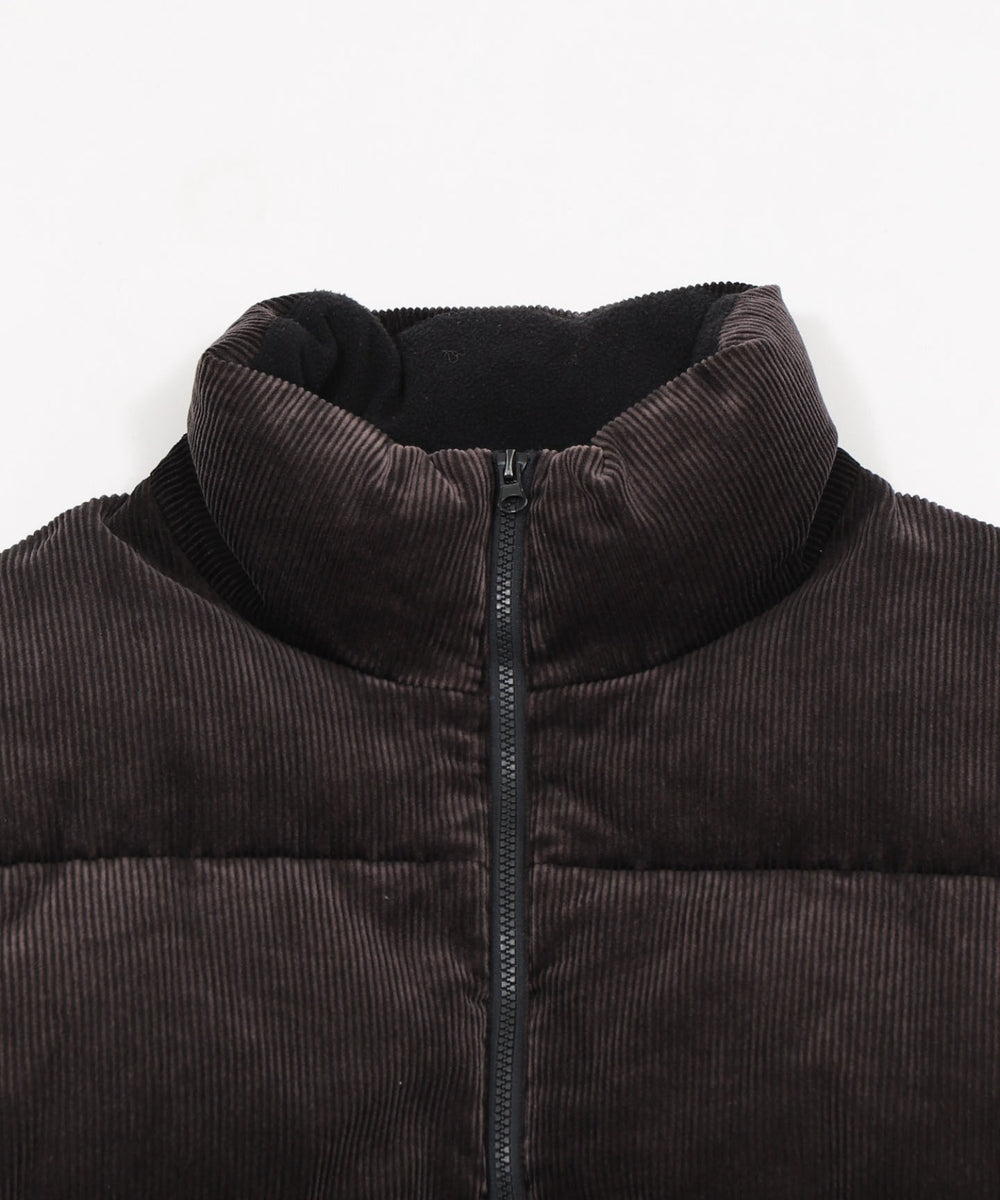 コーデュロイパファーブルゾン