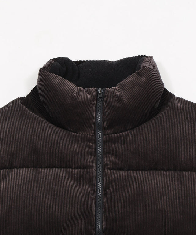 コーデュロイパファーブルゾン