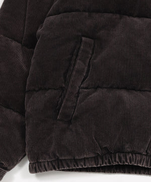 コーデュロイパファーブルゾン
