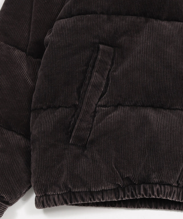 コーデュロイパファーブルゾン