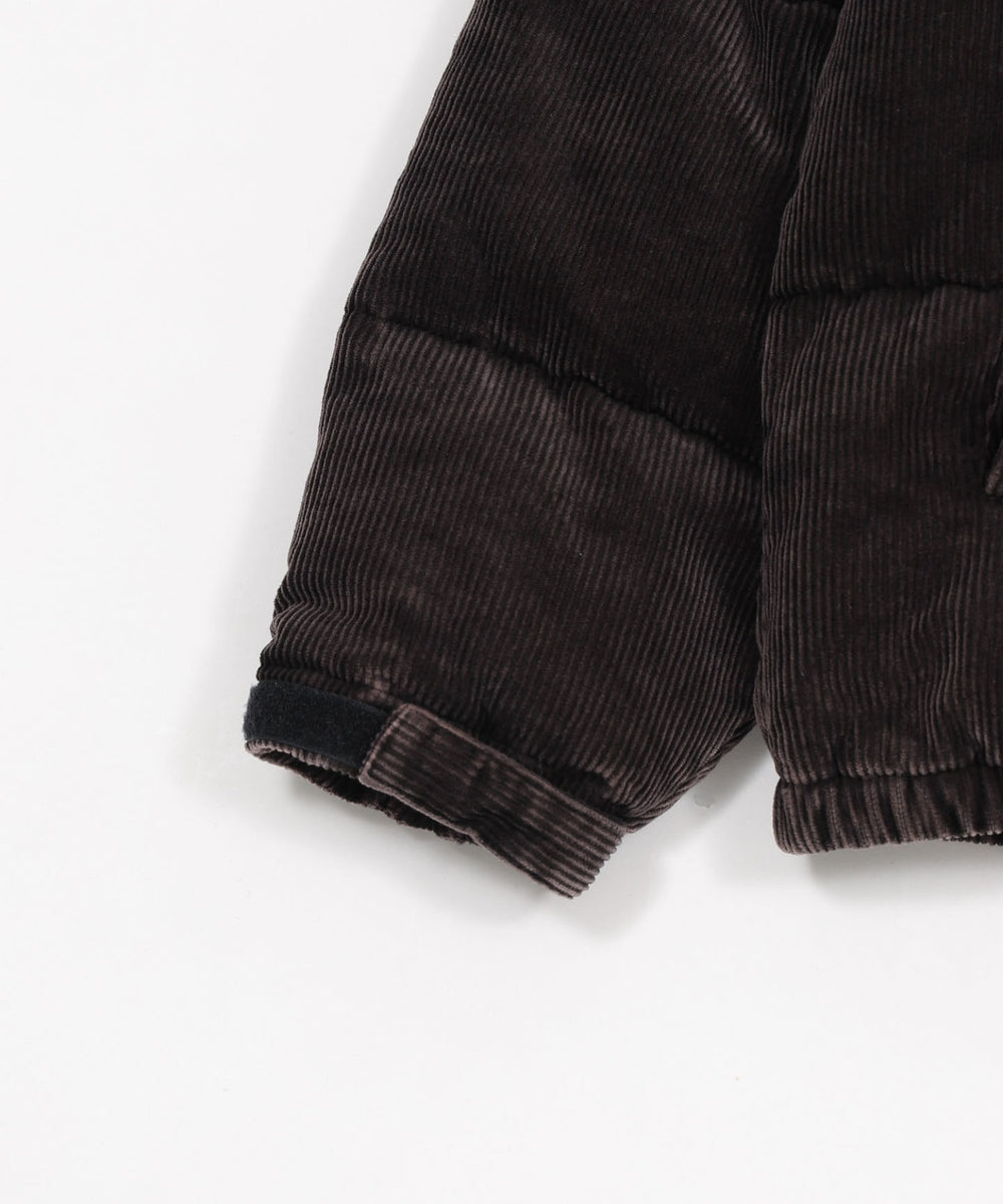 コーデュロイパファーブルゾン