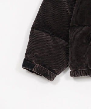 コーデュロイパファーブルゾン