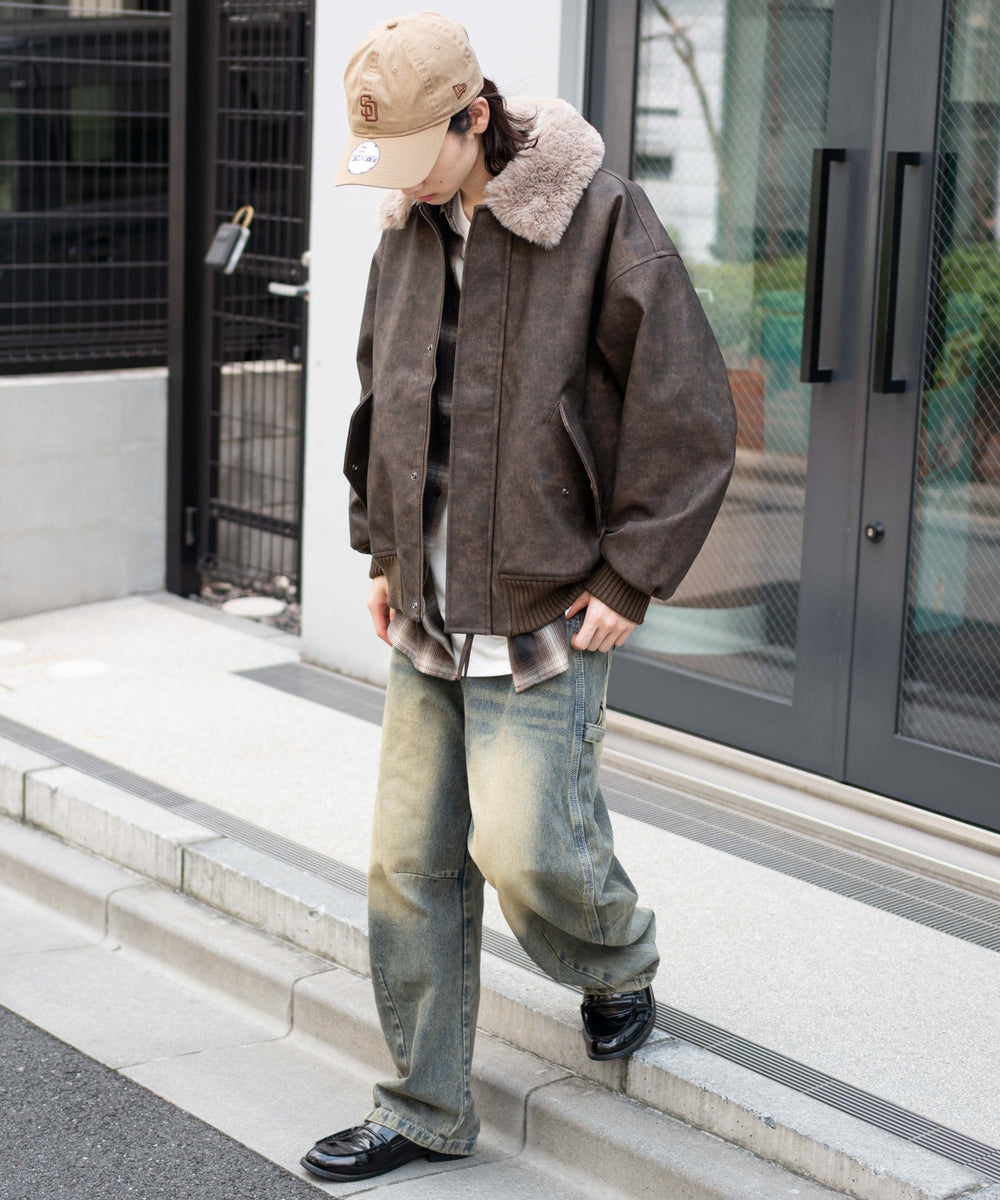 ブラウンソノタ モデル：175cm L着用