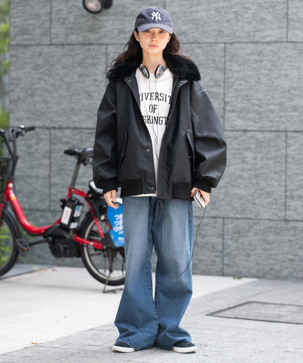 ブラック モデル：161cm L着用