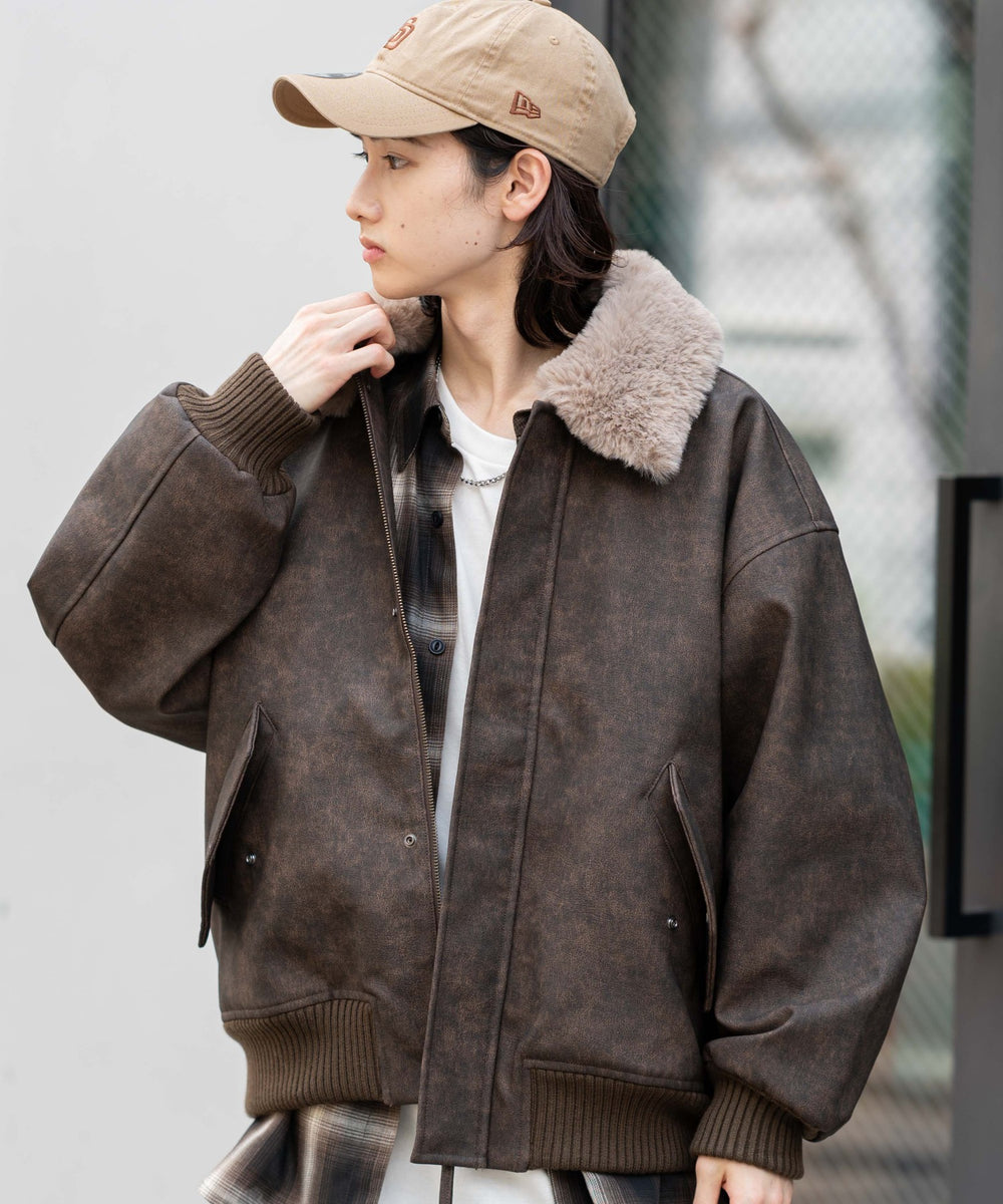 ブラウンソノタ モデル：175cm L着用