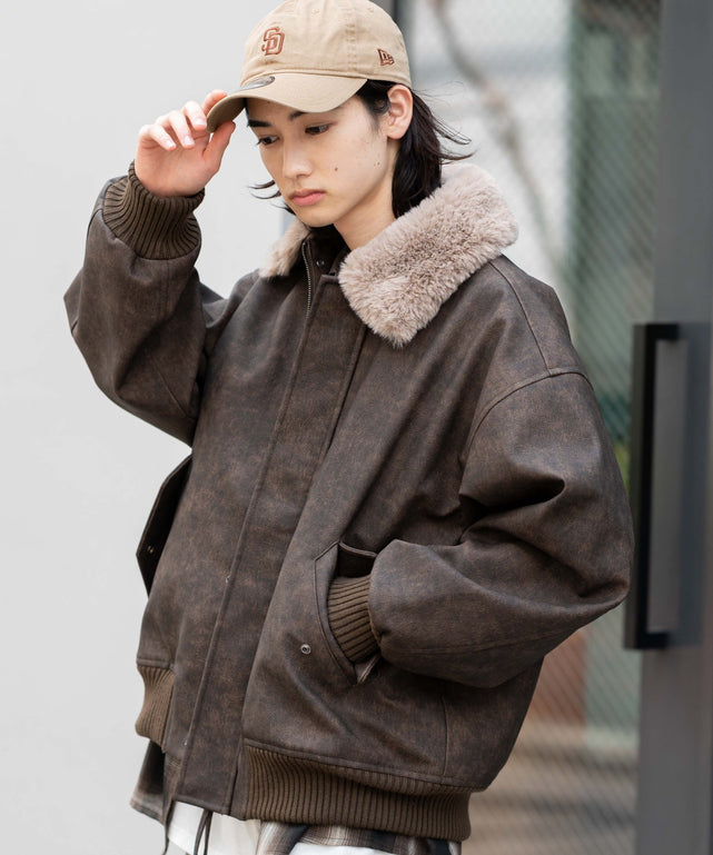 ブラウンソノタ モデル：175cm L着用