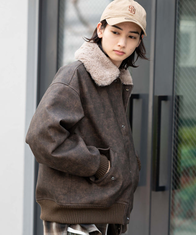 ブラウンソノタ モデル：175cm L着用