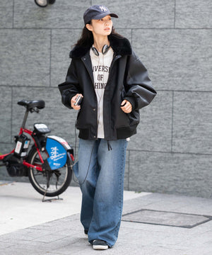 ブラック モデル：161cm L着用