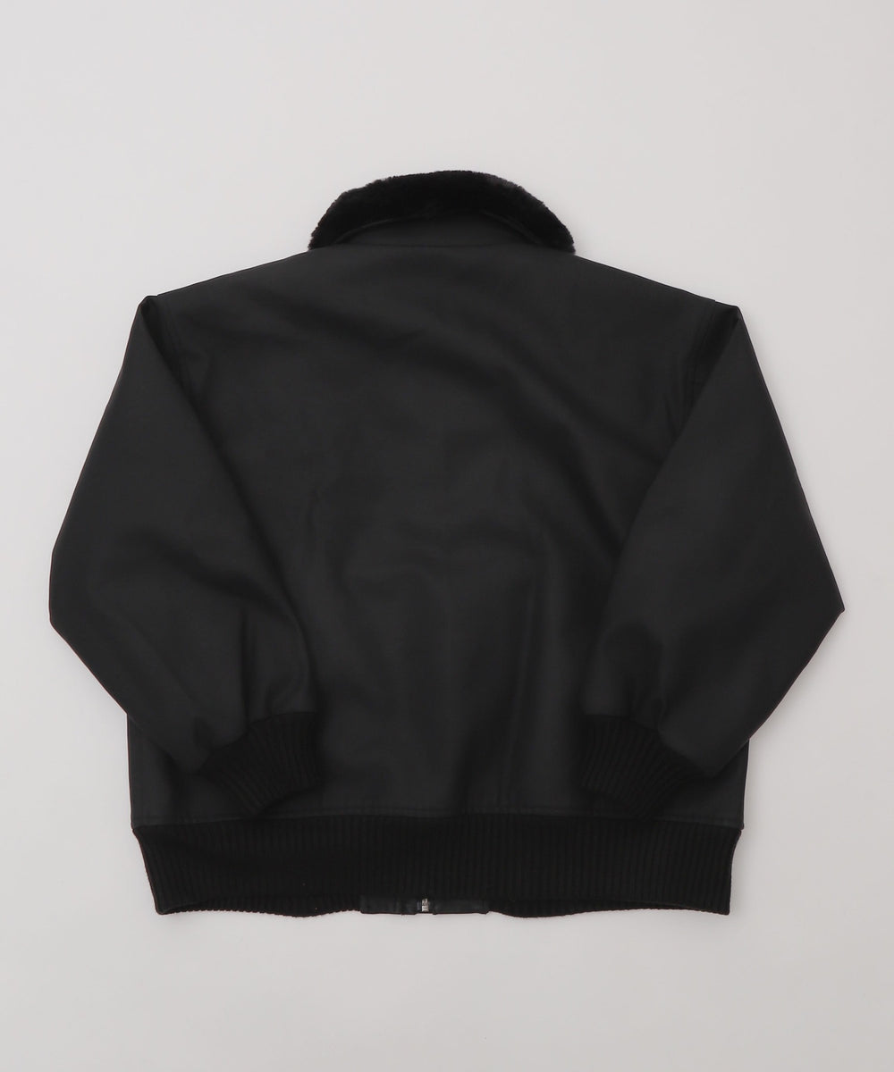 PU2WAYフライトブルゾン