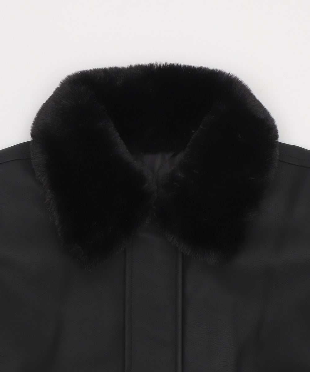 PU2WAYフライトブルゾン