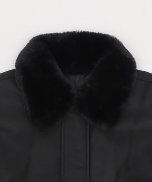 PU2WAYフライトブルゾン