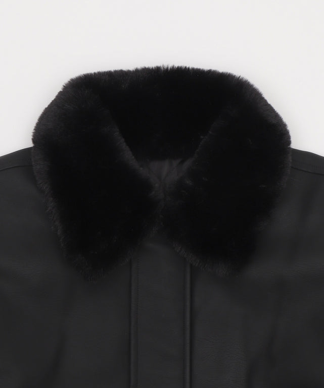 PU2WAYフライトブルゾン