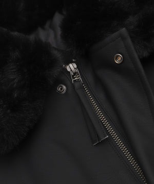 PU2WAYフライトブルゾン