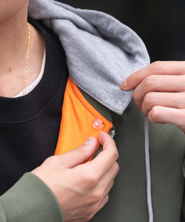 2WAYフードパファーMA－1