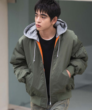 カーキ モデル：180cm L着用カーキ モデル：180cm L着用