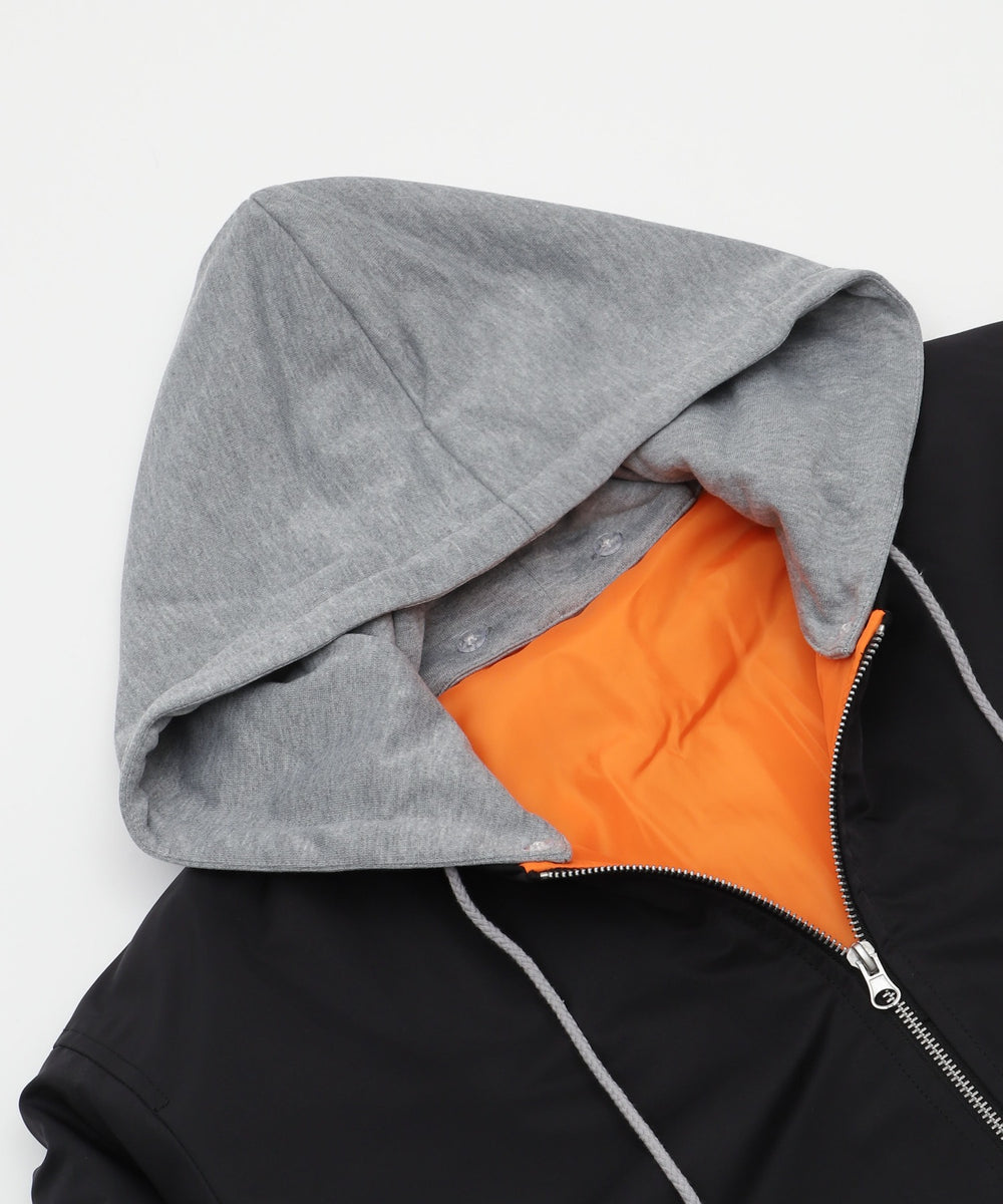 2WAYフードパファーMA－1