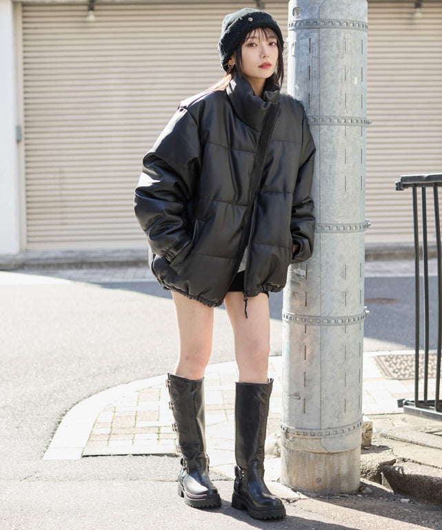 ブラック　モデル：159cm L着用