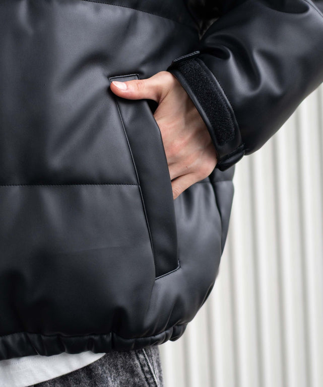 PUパファーブルゾン