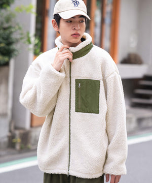 ベージュ モデル：180cm L着用