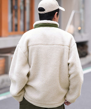 ベージュ モデル：180cm L着用