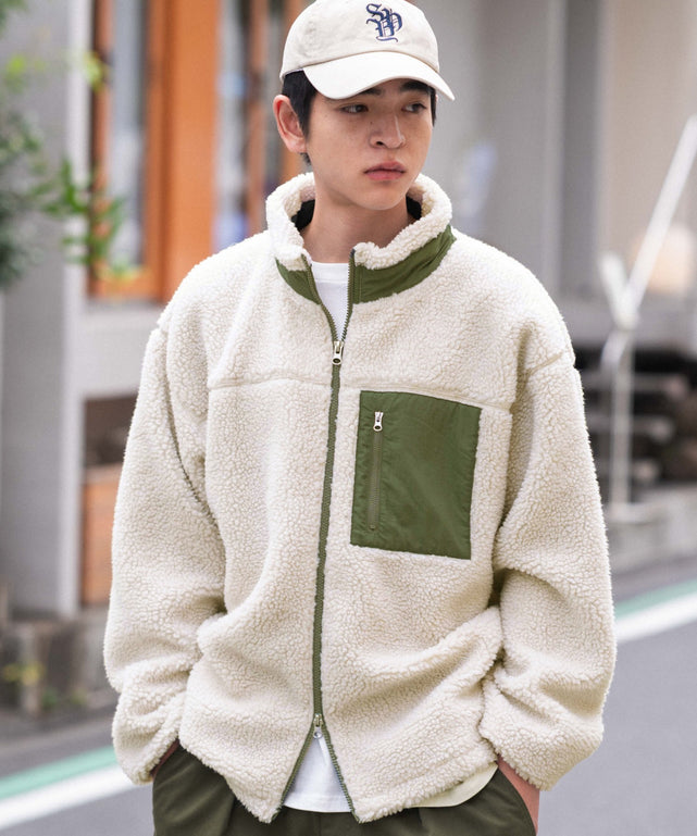 ベージュ モデル：180cm L着用