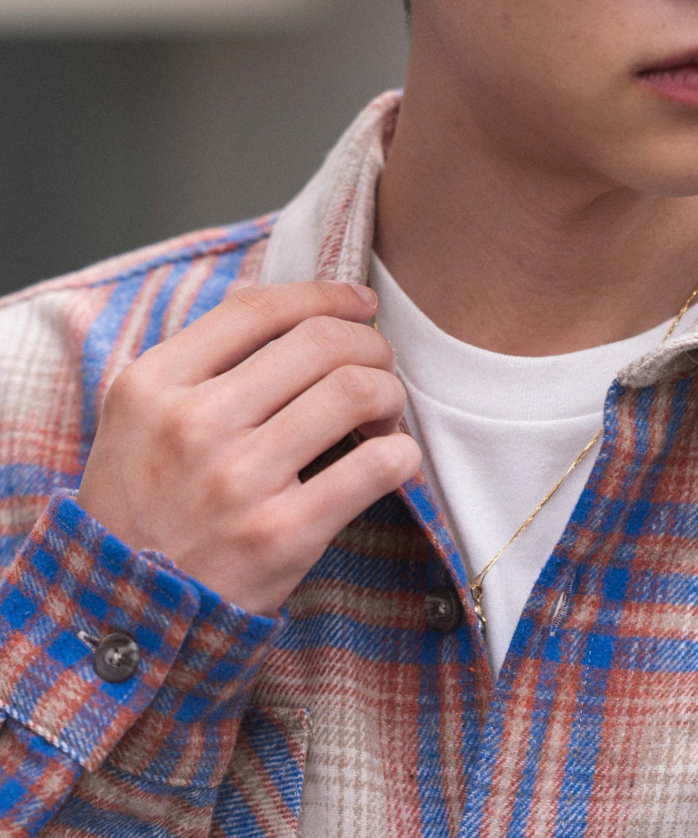 ヘビーネルチェックシャツ（LS）