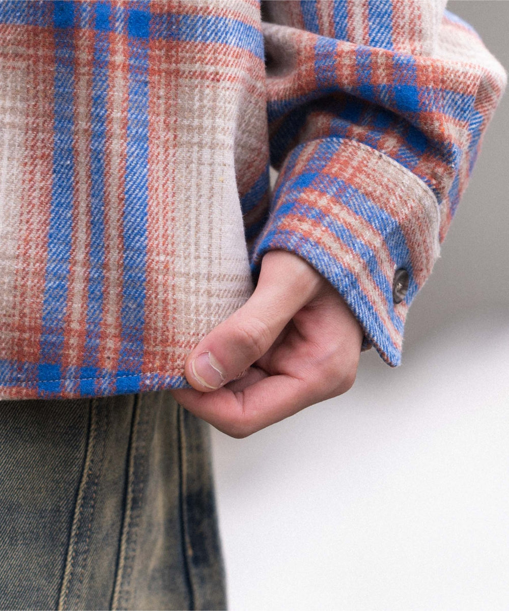 ヘビーネルチェックシャツ（LS）