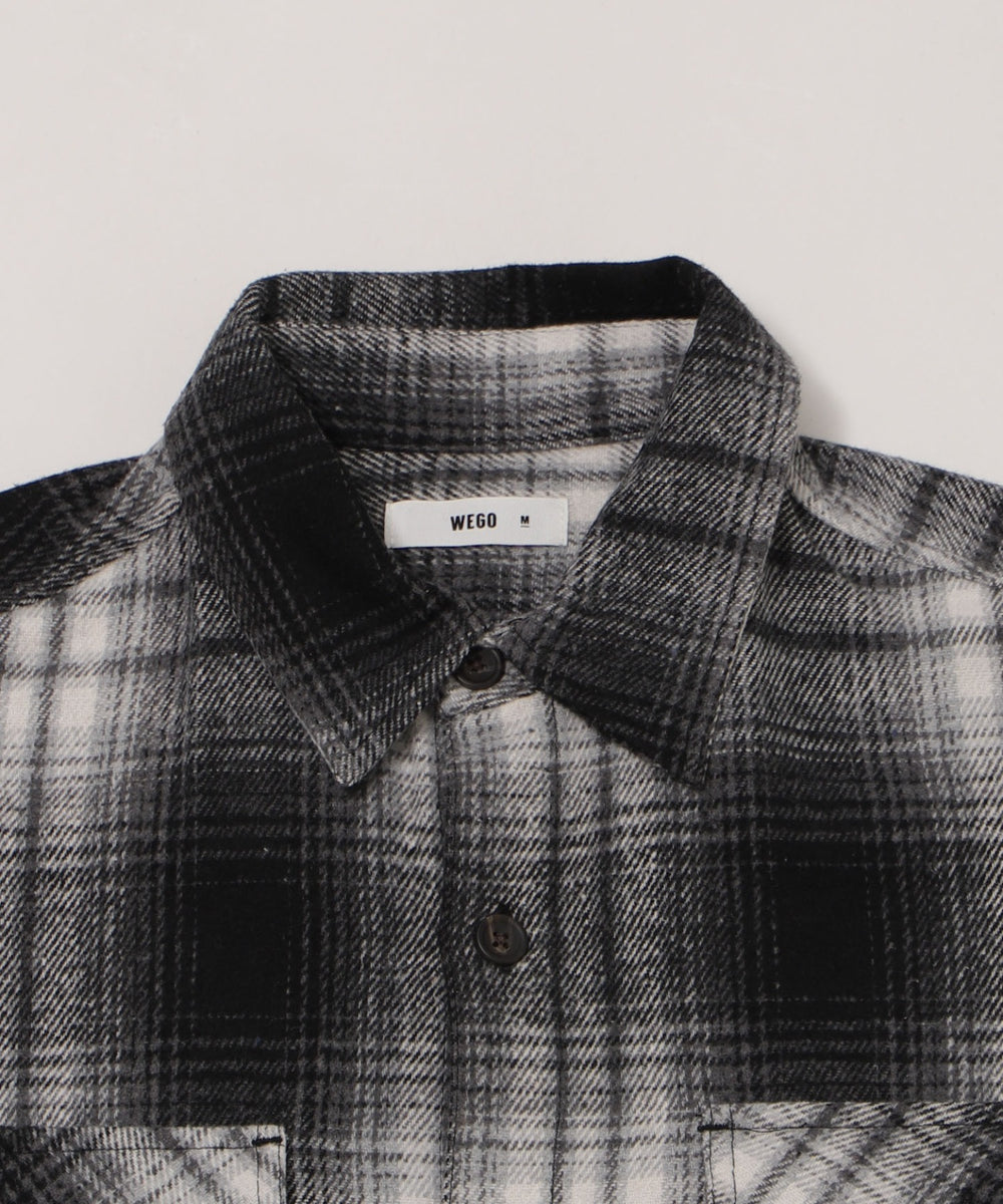 ヘビーネルチェックシャツ（LS）