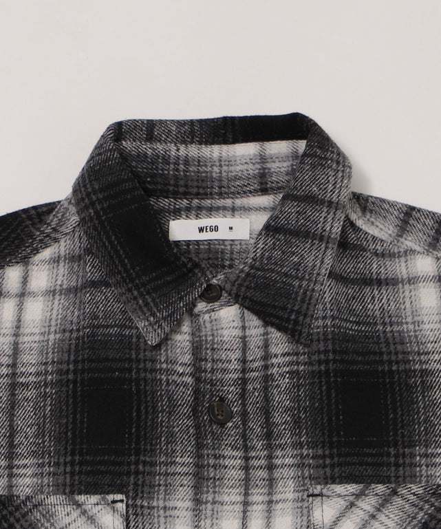 ヘビーネルチェックシャツ（LS）
