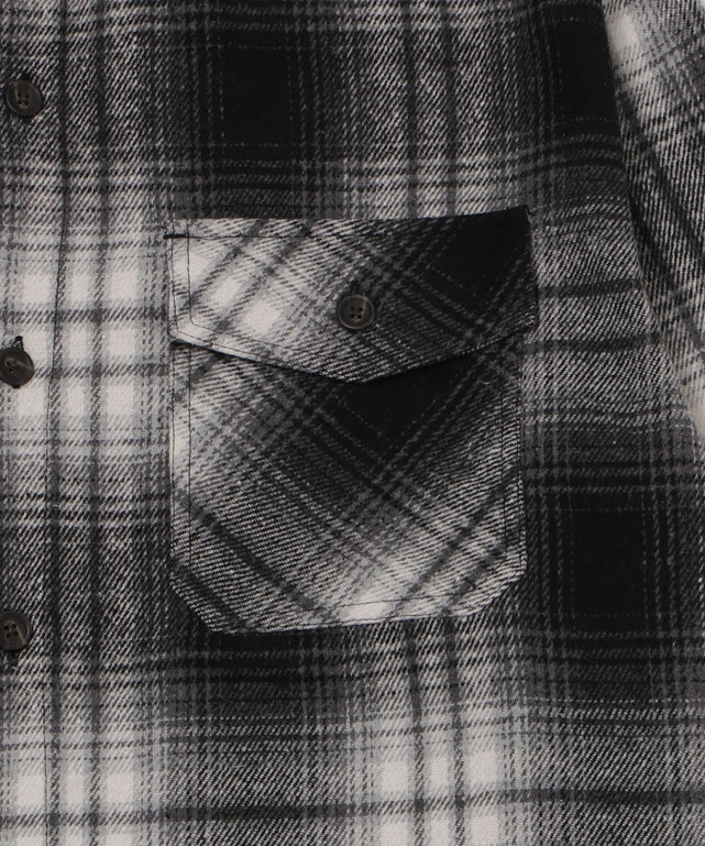 ヘビーネルチェックシャツ（LS）