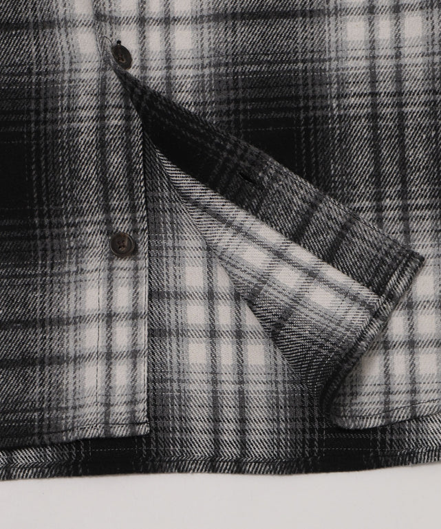 ヘビーネルチェックシャツ（LS）