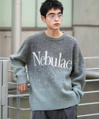 ファジーグラデーションプルオーバー