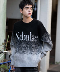 ファジーグラデーションプルオーバー