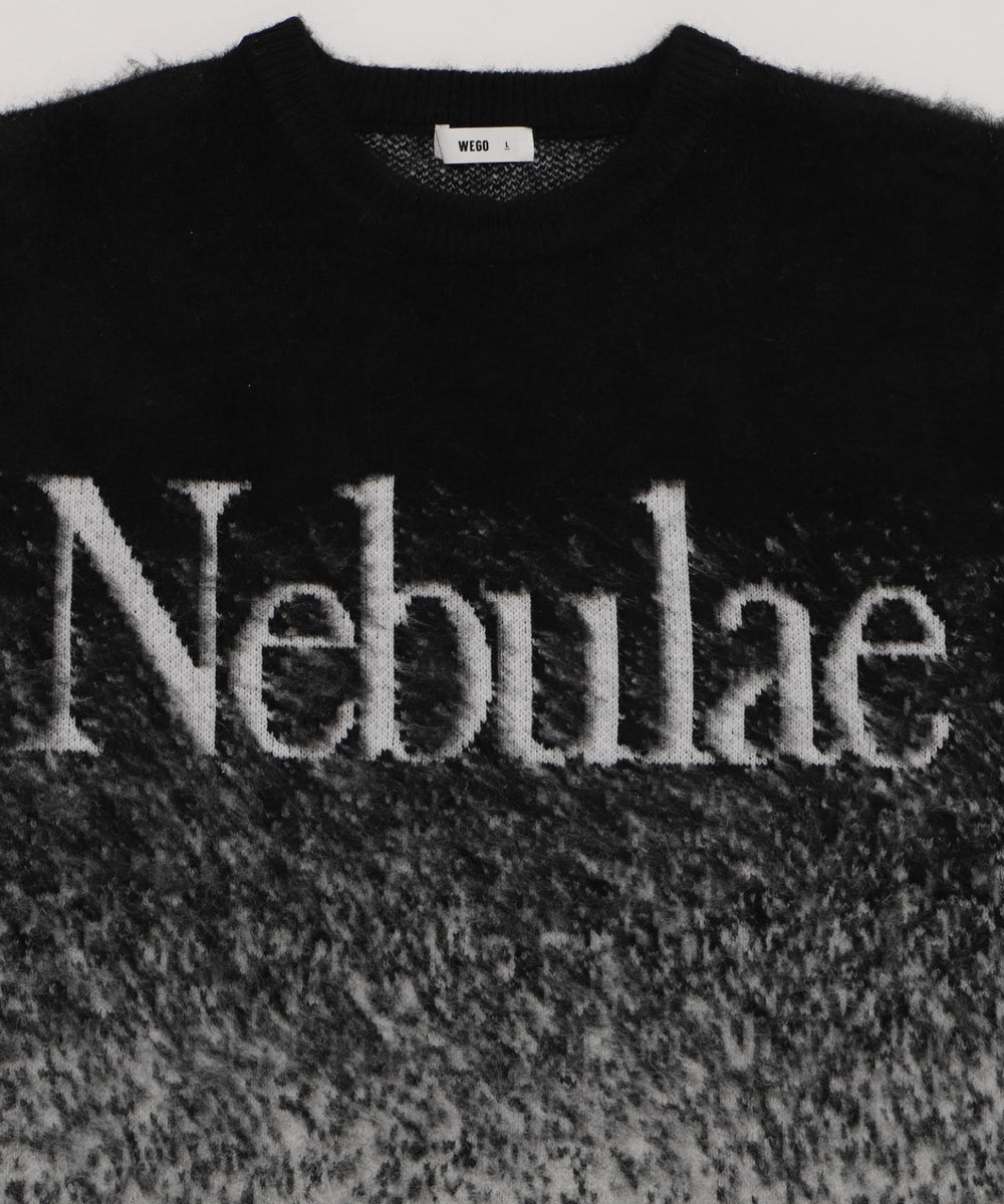 ファジーグラデーションプルオーバー