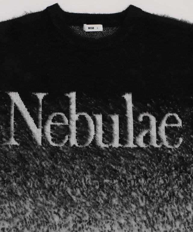 ファジーグラデーションプルオーバー