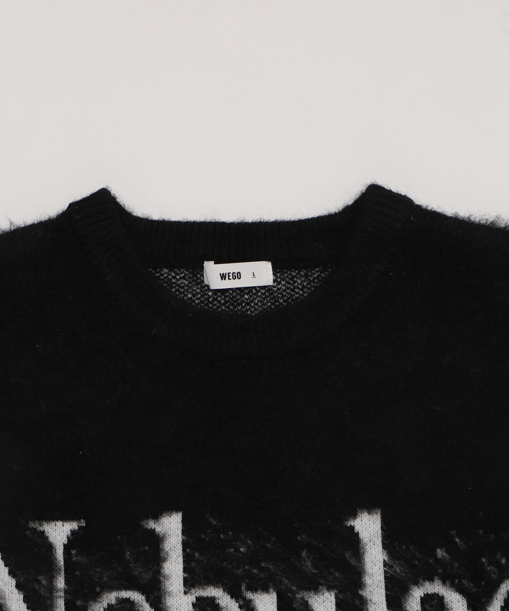 ファジーグラデーションプルオーバー