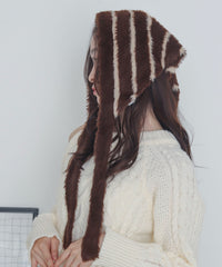 ボーダーニットバブーシュカ