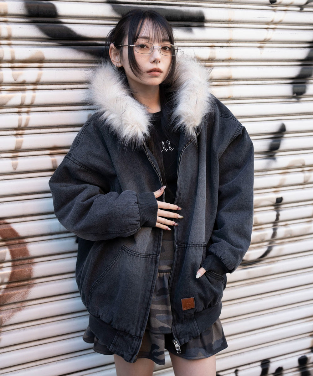 デニムブラック　モデル：159cm F着用