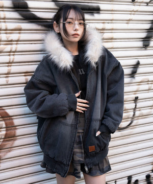 デニムブラック　モデル：159cm F着用