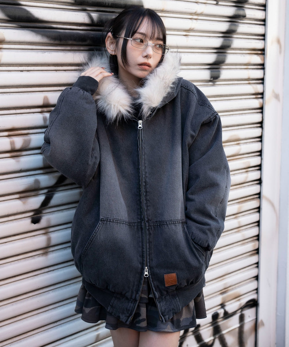 デニムブラック　モデル：159cm F着用