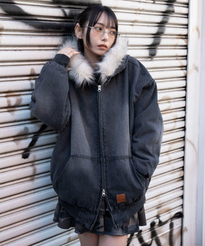 デニムブラック　モデル：159cm F着用