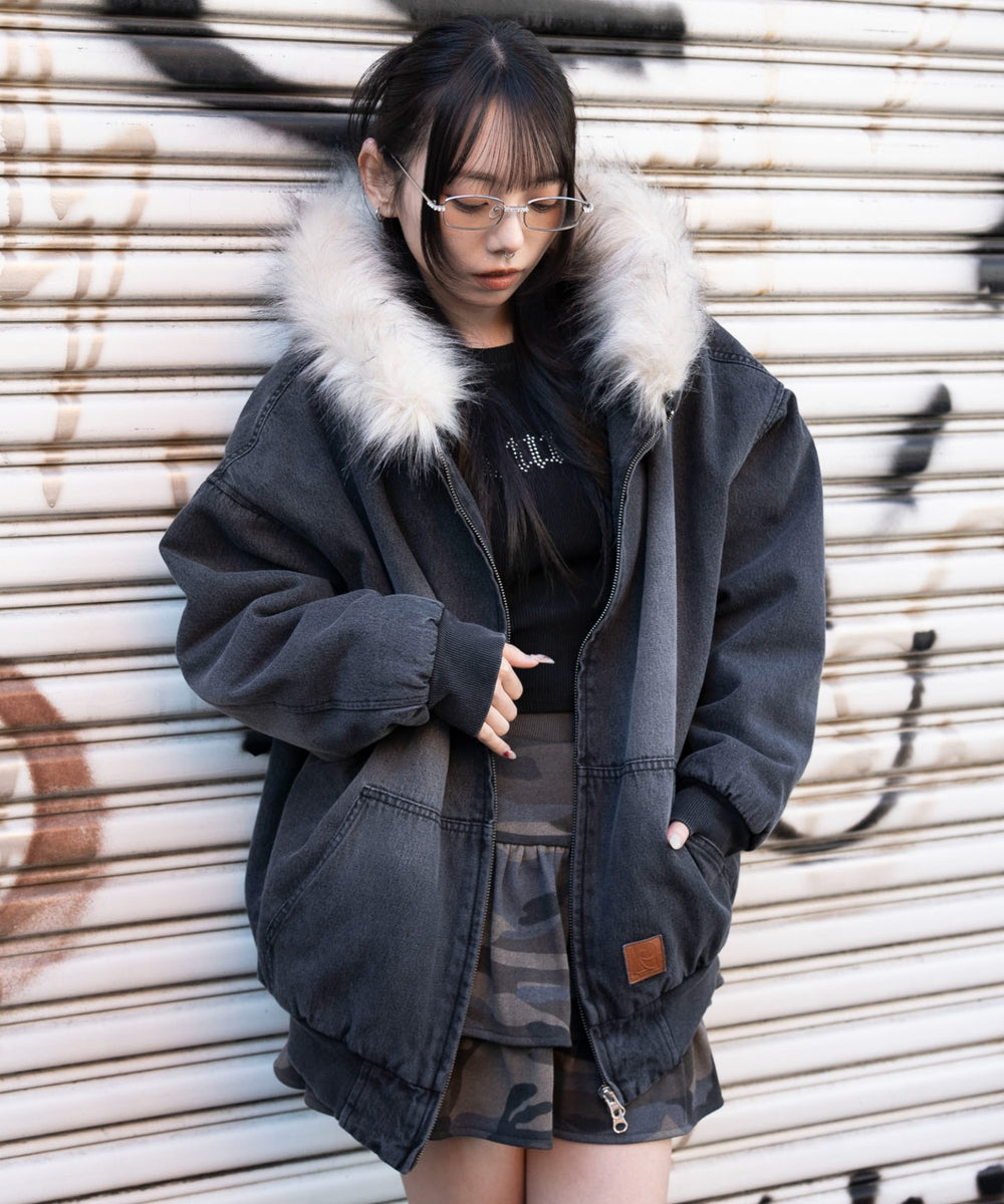 デニムブラック　モデル：159cm F着用