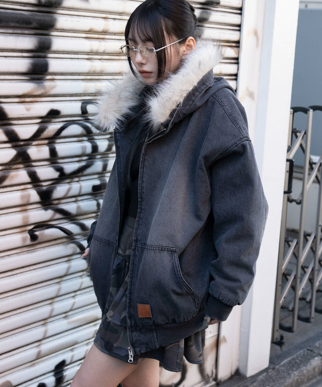 デニムブラック　モデル：159cm F着用