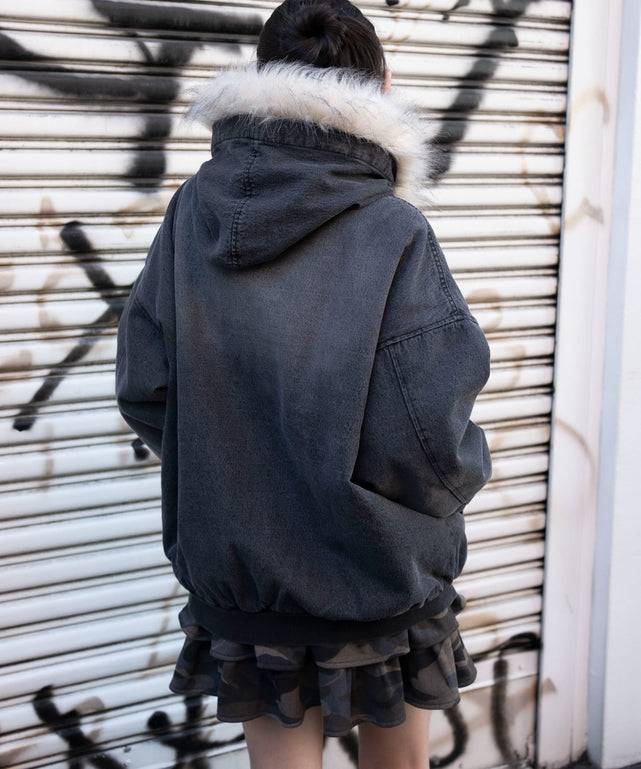 デニムブラック　モデル：159cm F着用