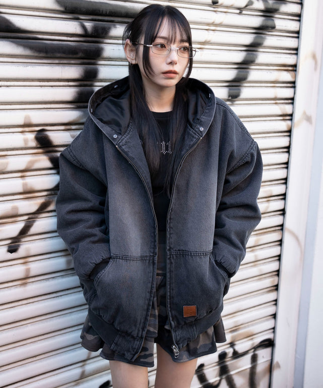 デニムブラック　モデル：159cm F着用