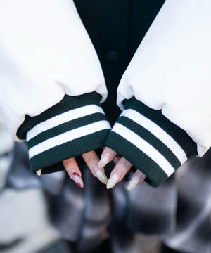 2WAYフード付きビッグスタジャン