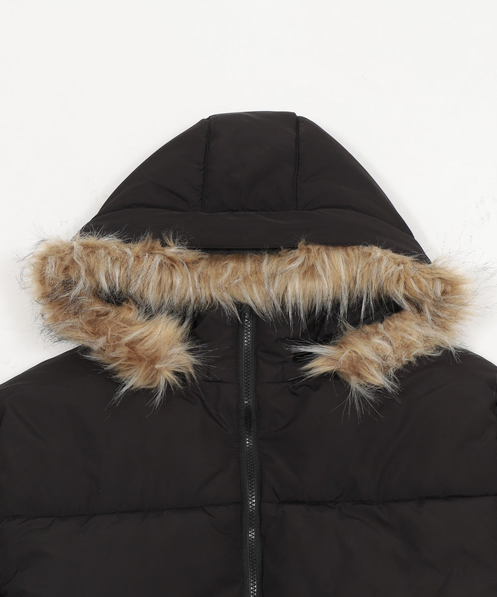 3WAYファーフードパファーブルゾン