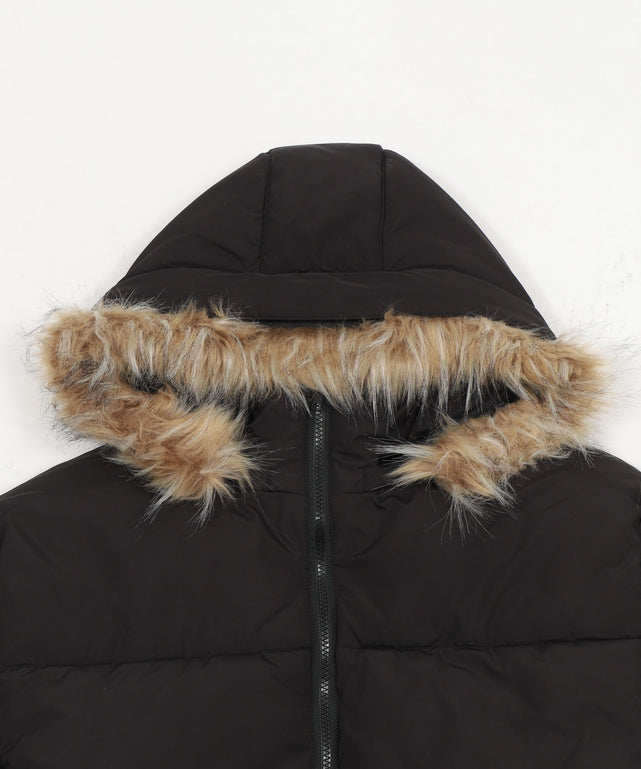 3WAYファーフードパファーブルゾン