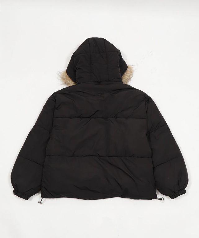 3WAYファーフードパファーブルゾン